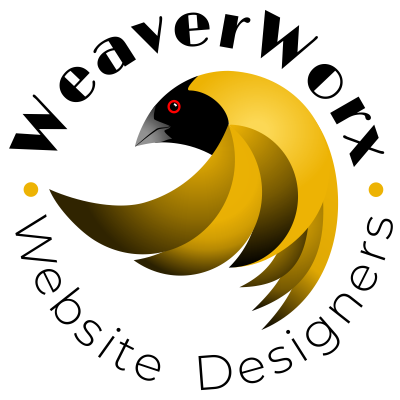 WeaverWorx Website Designers Logo WeaverWorx weaver bird logo